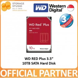 WD Red Plus 10TB NAS 3.5" HDD Hard Disk